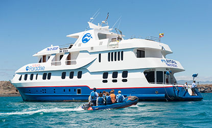 Boarding a Galapagos Cruise